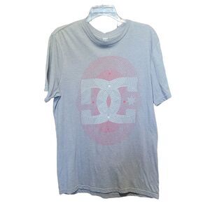DC mens grey graphic tee